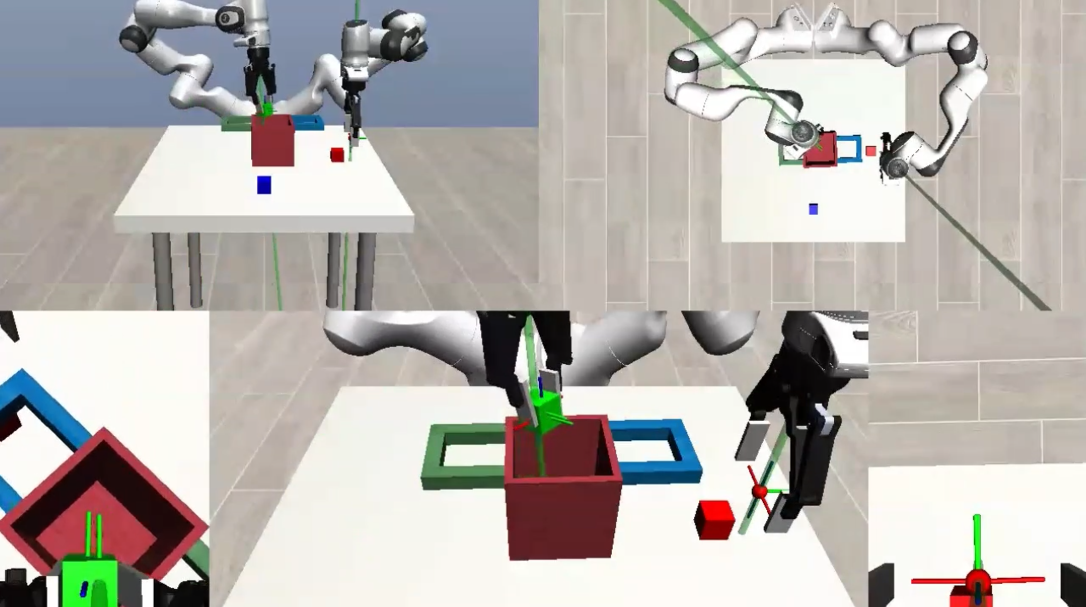 Bimanual Robotic Assembly with Contact-Rich Manipulation